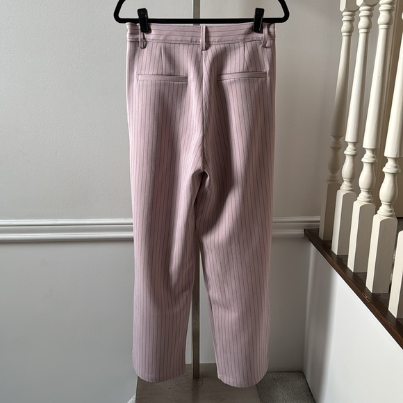 Lioness NYC pant in pink pinstripe sz S - Picture 4 of 12